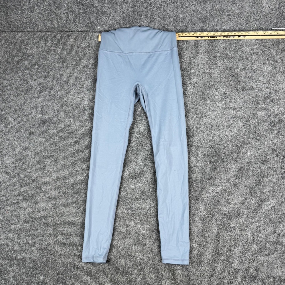 Lululemon Leggings Womens Size 2 Blue High Waisted Athletic Yoga Pants Snags